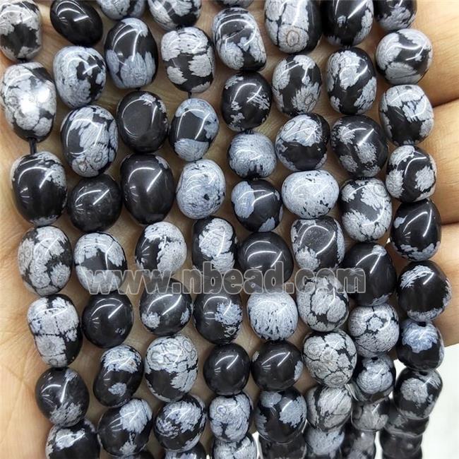 Natural Snowflake Jasper Chips Beads Freeform