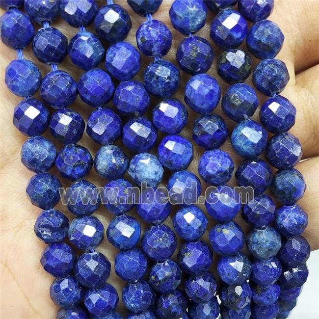 Natural Lapis Lazuli Beads Cut Round