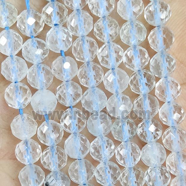 Natural Topaz Beads Faceted Round