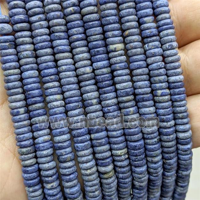 Blue Dumortierite Beads Heishi