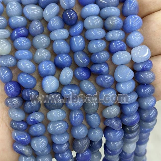 Natural Blue Aventurine Beads Chips Freeform
