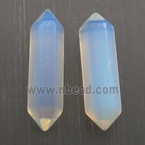 white opalite bullet without hole