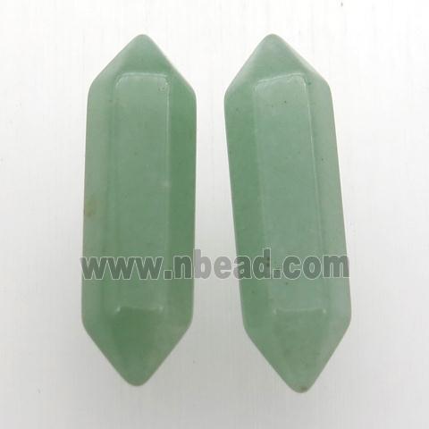 green aventurine bullet without hole