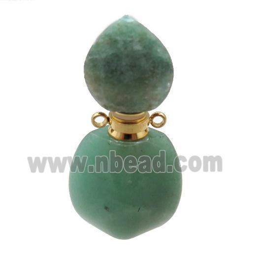 green Quartz perfume bottle pendant