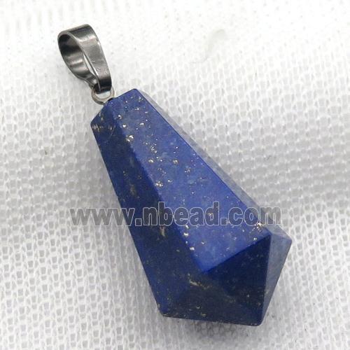 blue Lapis pendulum pendant
