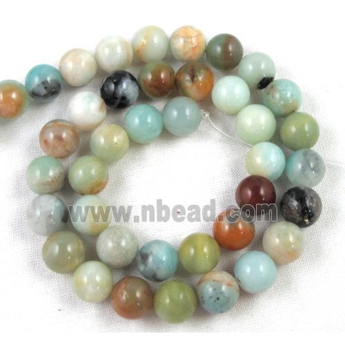 round Amazonite Beads