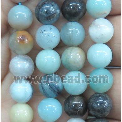 round Amazonite Beads