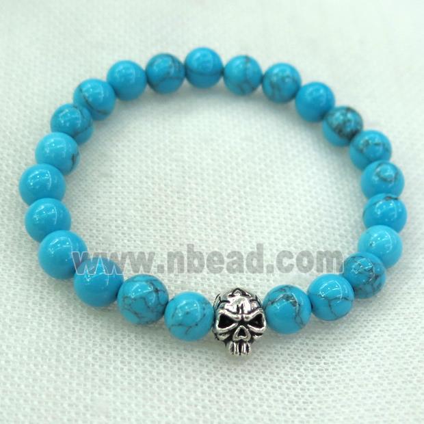 blue turquoise bracelet