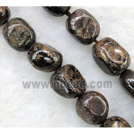freeform Bronzite Stone Beads