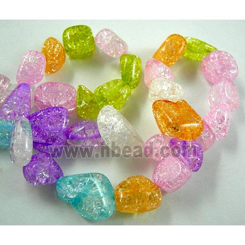 Crackle Crystal beads, Erose