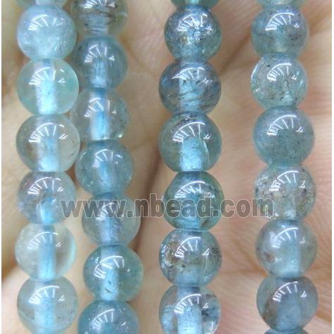 natural Apatite Beads, round
