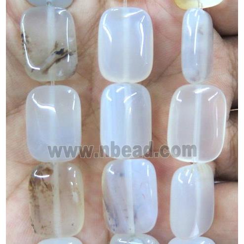 natural Heihua Agate beads, rectangle