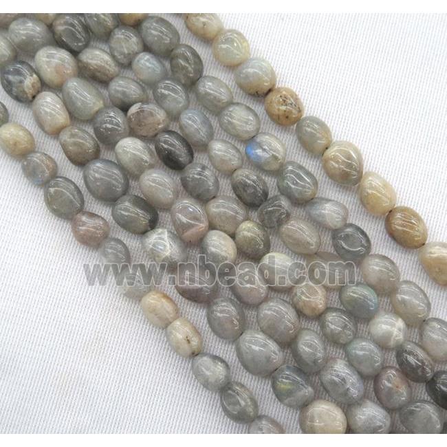Labradorite chip bead, freeform
