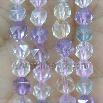 mix gemstone beads, faceted round