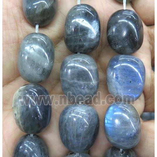 Labradorite nugget beads, freeform