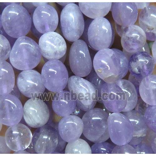 purple Chalcedony chips bead, freeform
