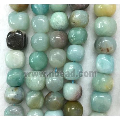 Amazonite beads, cube