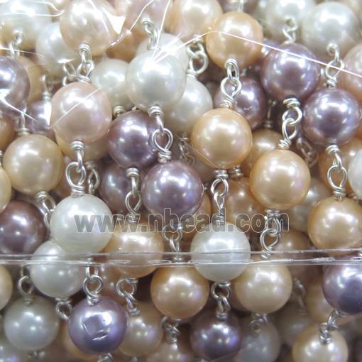 pearl Shell bead chain