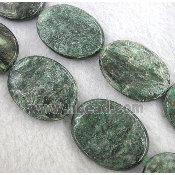 natural Emerald oval Beads
