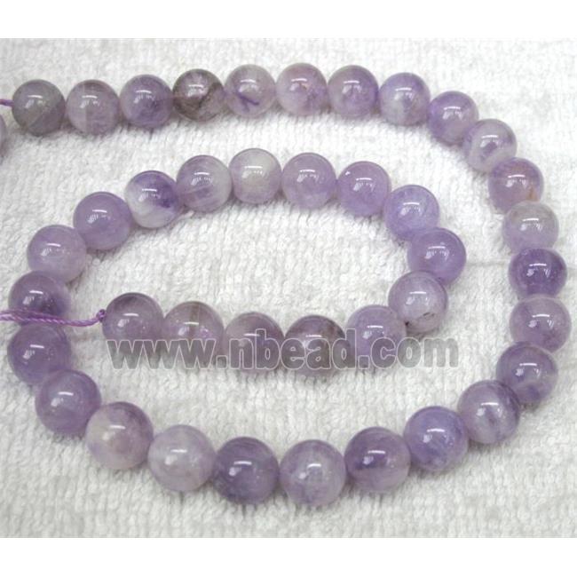 purple Chalcedony Beads, round, AA-grade