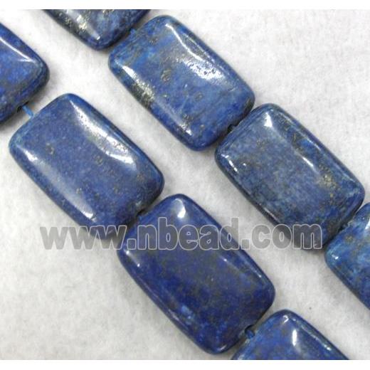 lapis lazuli beads, rectangle
