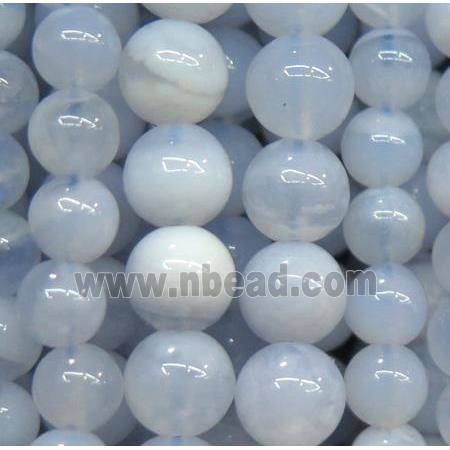 blue chrysoprase beads, round