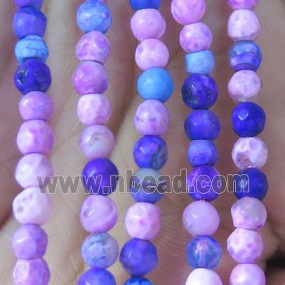 mix agate beads, faceted round