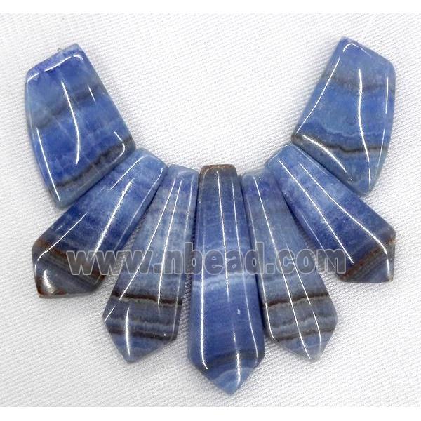 blue Sodalite pendant for necklace, jewelry sets