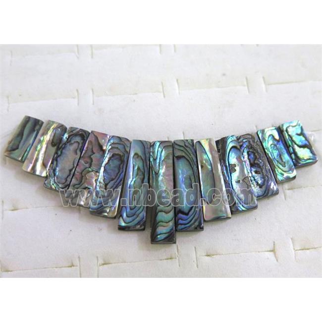 Paua Abalone shell choker for necklace