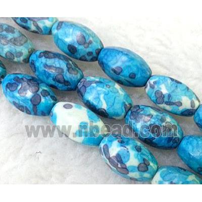 Rain colored stone bead, stability