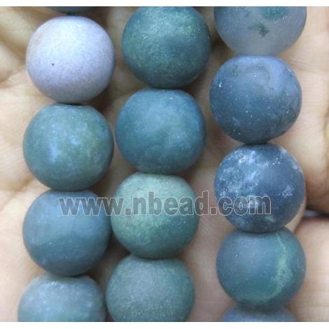 matte round Indian Agate Beads