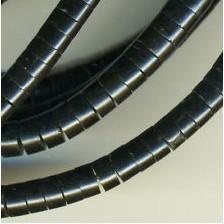 black synthetic Turquoise heishi beads