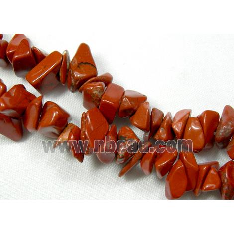 Red Jasper Chip Beads