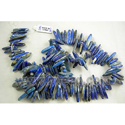 Lapis Lazuli beads, Erose Chip