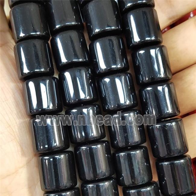 Black Resin Column Beads