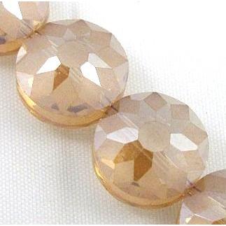 cut glass crystal bead, UFO