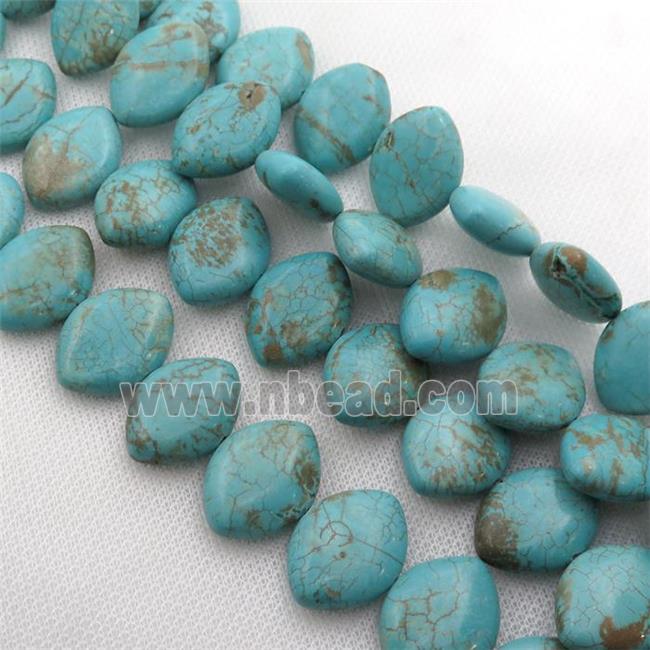Magnesite Turquoise beads, horseeye