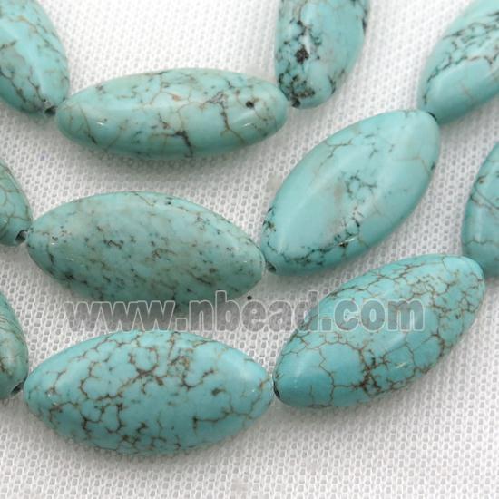 green Magnesite Turquoise beads, horseeye