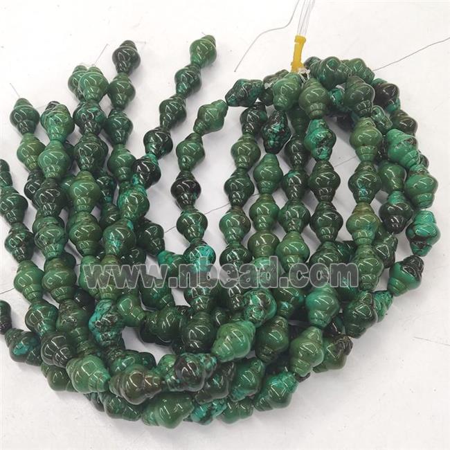 green Magnesite Turquoise beads