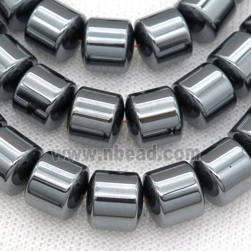 black Hematite tube beads