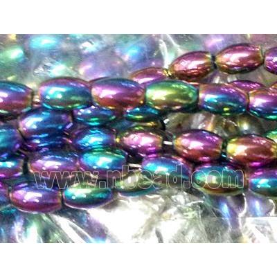 Hematite bead, no-Magnetic, colorful plated