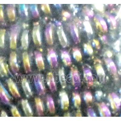 Hematite bead, no-Magnetic, colorful plated