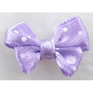 bowknot, Ribbon butterfly flower, lavender