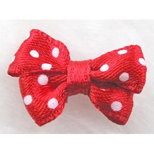 bowknot, Ribbon butterfly flower, red