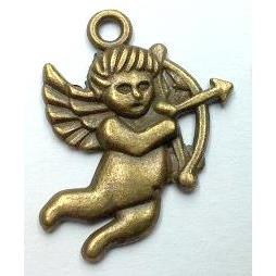 tibetan silver Cupid pendant non-nickel, bronze