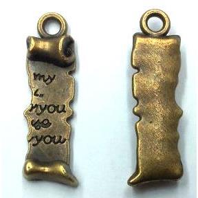 tibetan silver pendant non-nickel, bronze