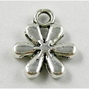 Tibetan Silver Flower pendant Non-Nickel