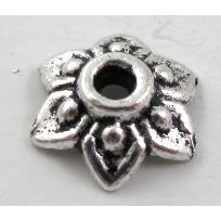 Tibetan Silver beadCaps Non-Nickel