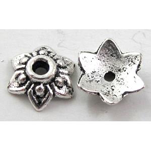 Tibetan Silver beadCaps Non-Nickel