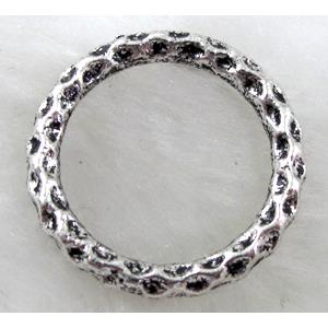 ring, Tibetan Silver Connector Non-Nickel